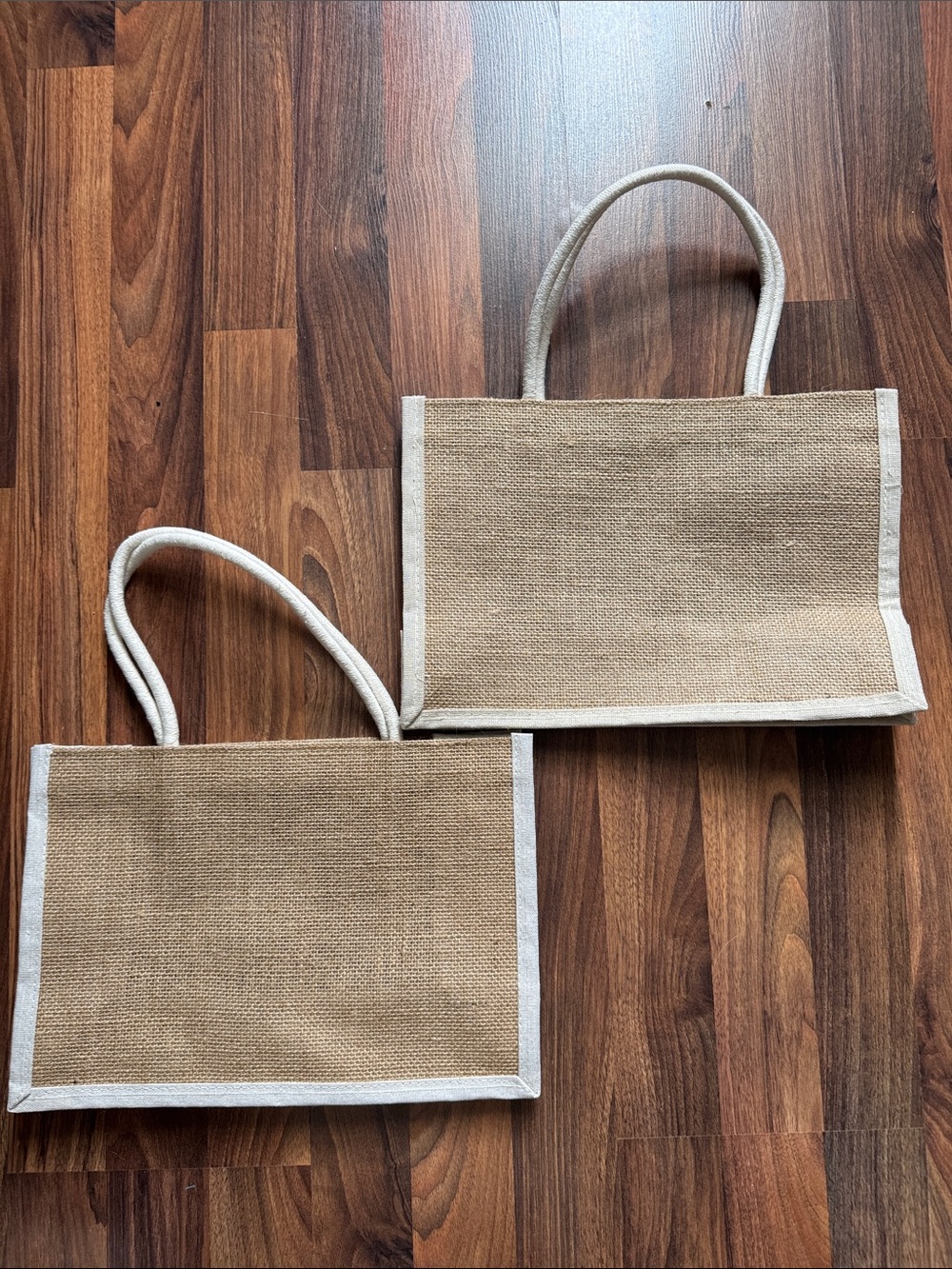 Canvas reusable mini tote